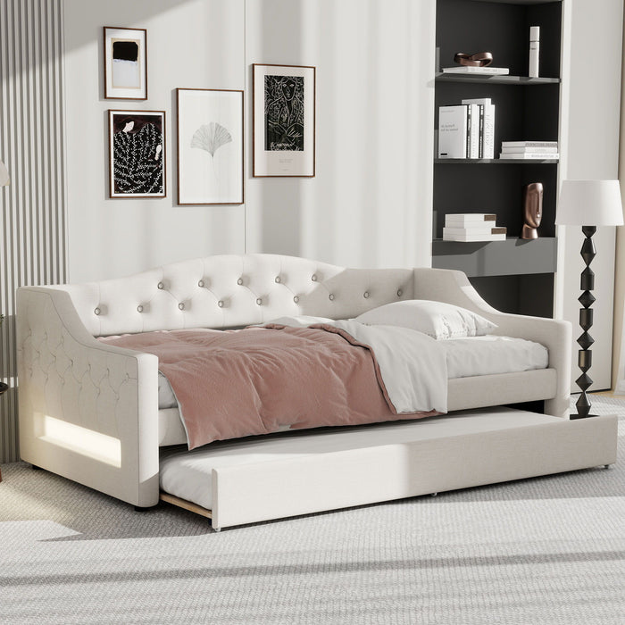 Daybed With LED Belt