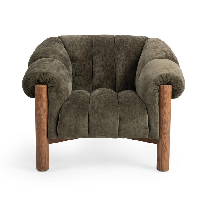 Sansa - Accent Chair - Olive Green