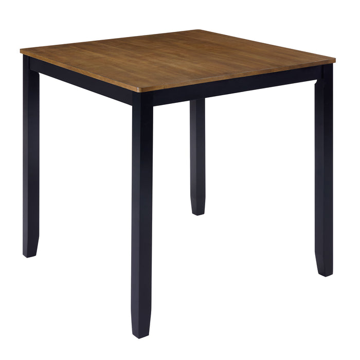 5 Piece Counter Height Dining Table Set With 4 Chairs