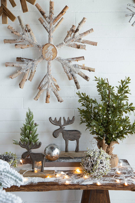 Christmas Ball Ornaments, Wood Decorative Hanging Ball Christmas Tree Ornaments For Holiday Party Decorations