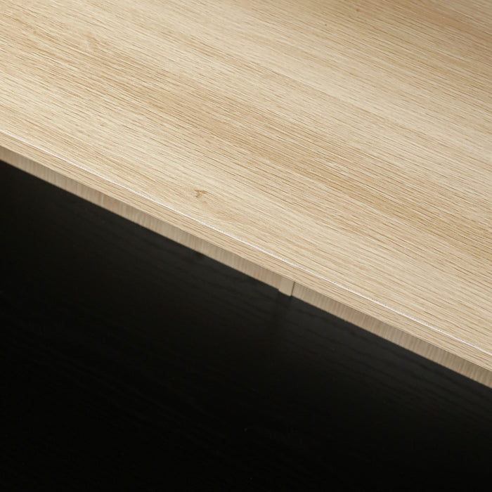 Storage Cabinet With Door For Living Room, Dining Room - Black