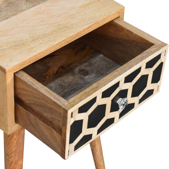 Inlay Bone Inlay Drawer Nightstand