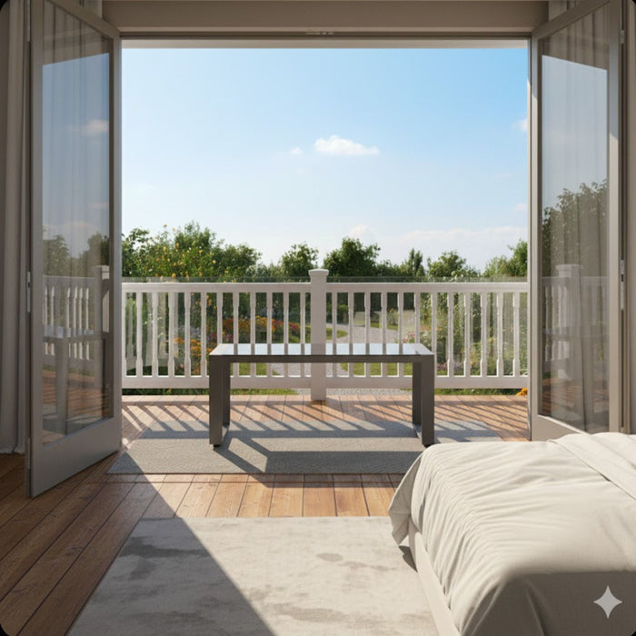 Modern All-Weather Outdoor Coffee Table