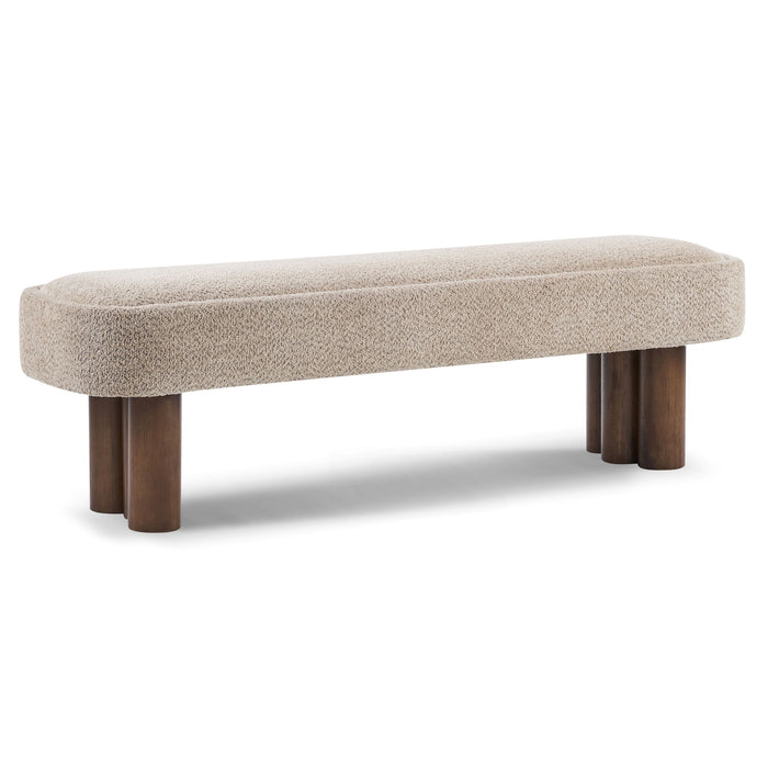 Chic Indoor Upholstered Dining Bench