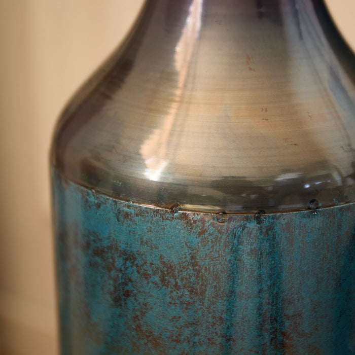 Modern Droplet Shaped Floor Vase Set, 3 Piece Home Decor