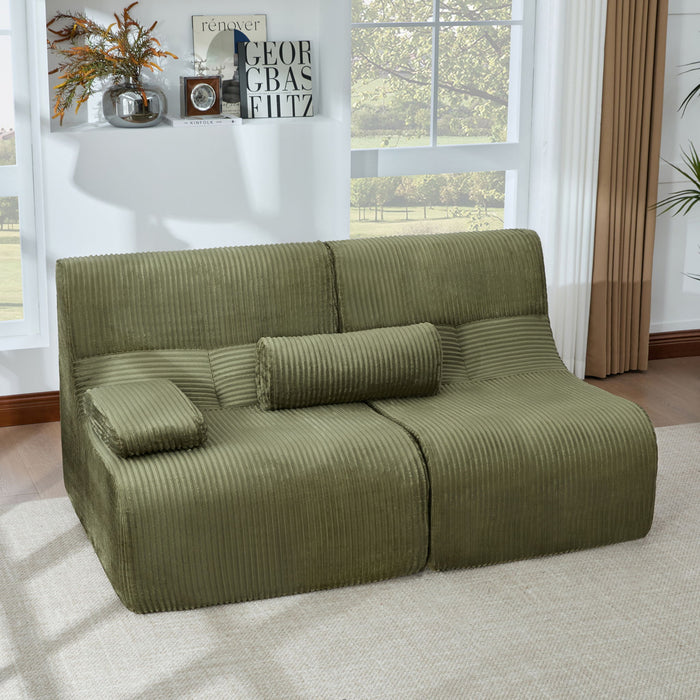 Modern Sectional Loveseat With Ergonomic Design