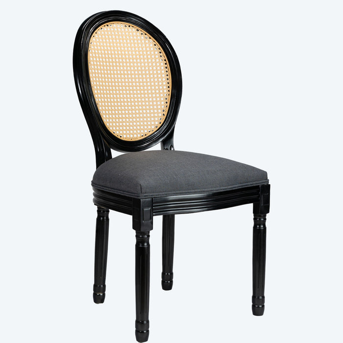 French Country Dining Chairs With Round Back (Set of 2)
