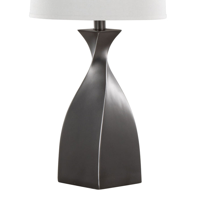 Curvo - Contemporary Polyresin Table Lamp (Set of 2)