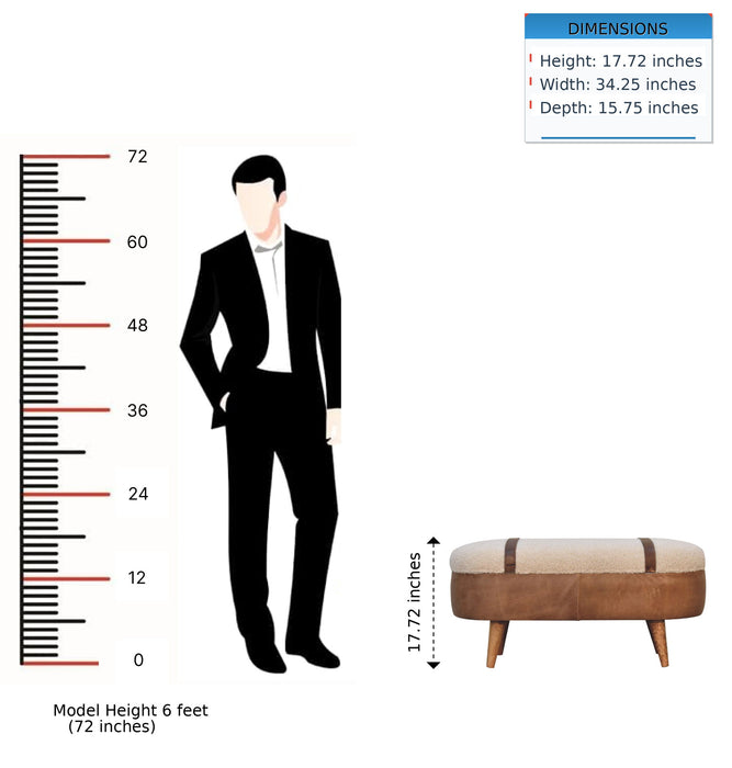 Buffalo - Bench - Tan