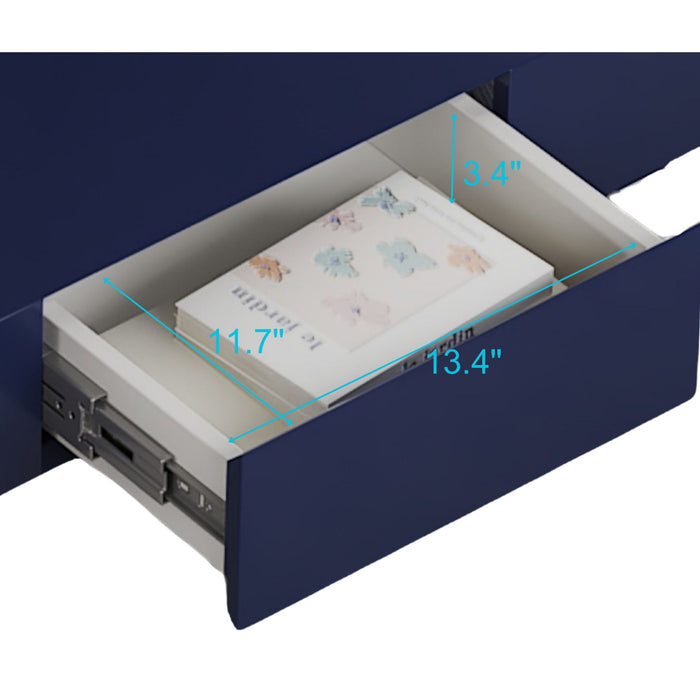 Rectangular Coffee Table With Hidden Storage