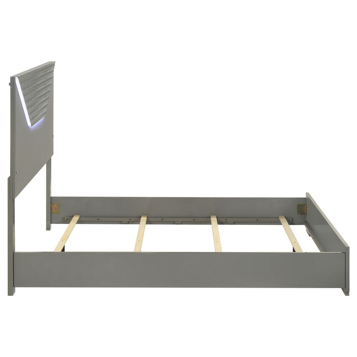 Pierce - Panel Bed LED Headboard