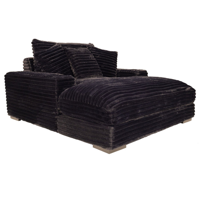 Chaise Lounge With 2 Cup Holders And USB Ports