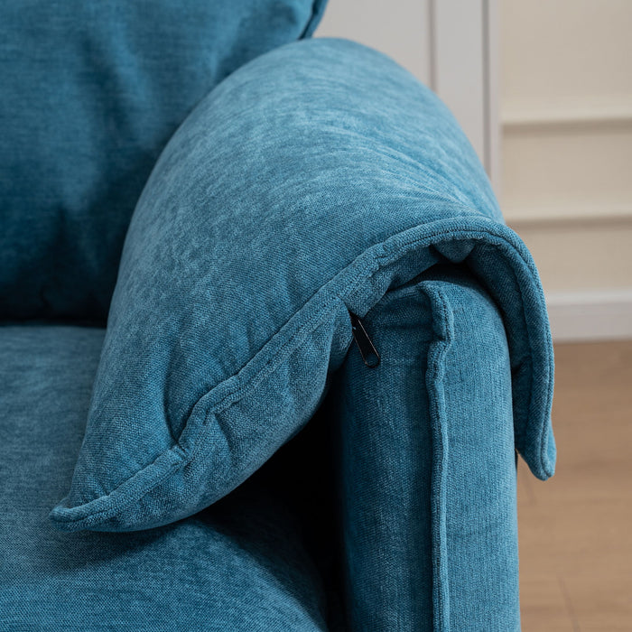 Convertible Combination Sofa With Footstools With Storage