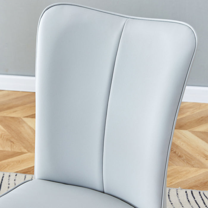 Modern Minimalist Dining Chairs (Set of 2)