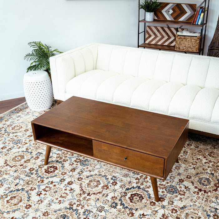 Caroline - Coffee Table - Walnut Brown