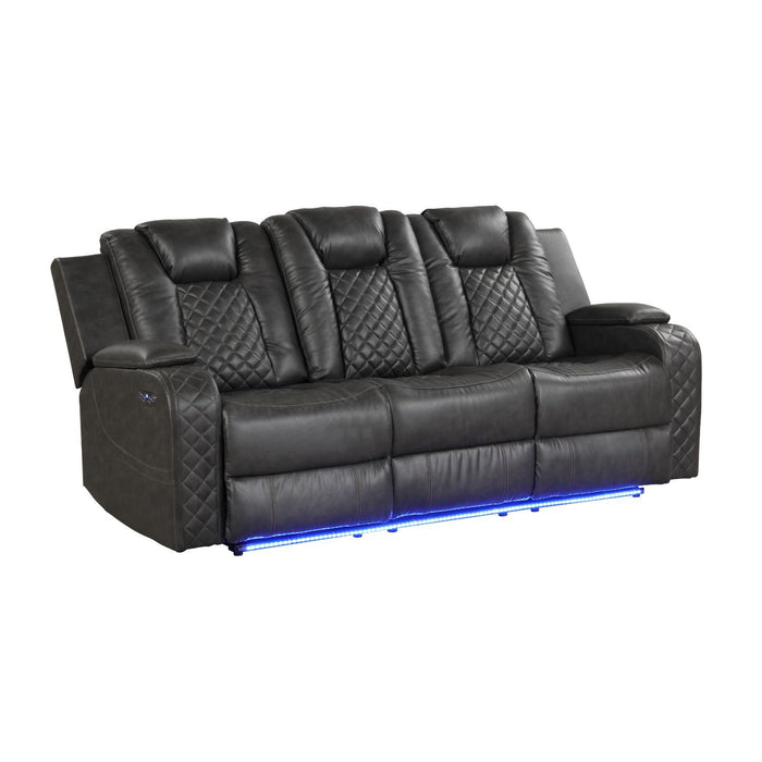 Benz - Power Reclining Sofa With LED Lighting