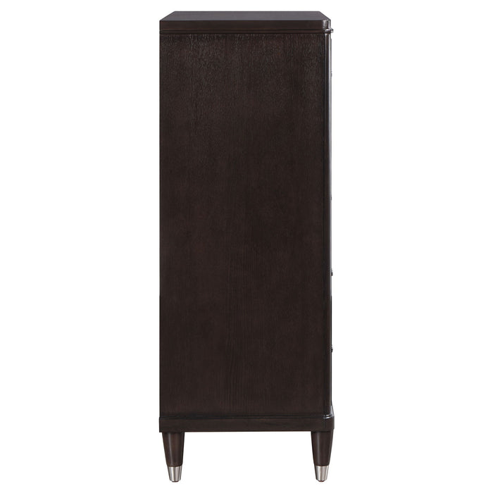 Niguel - 5 Drawer Chest Storage Furniture - Brown