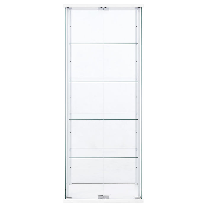 Hyacinth - 4 Shelf Curio Cabinet