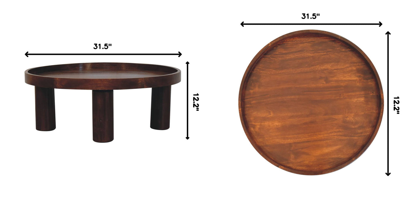 Crescent - Coffee Table - Chestnut