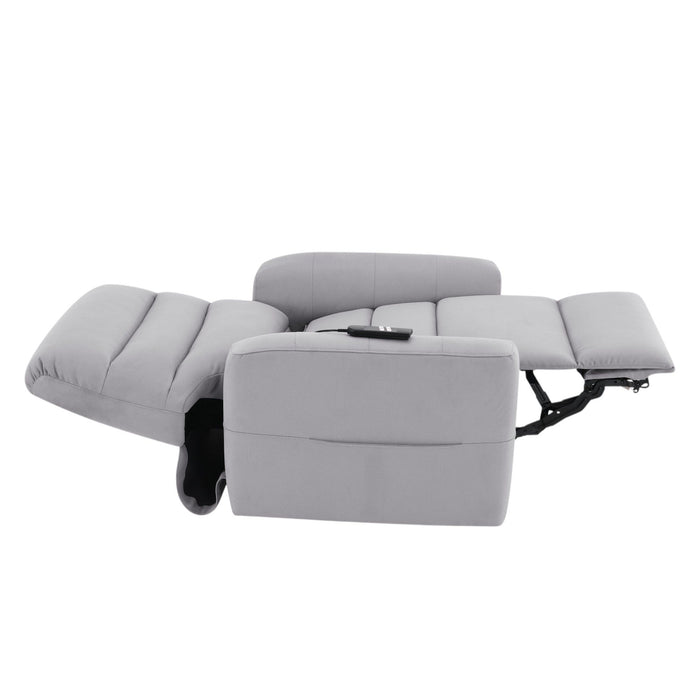 Freddie - Power Motion Recliner With Lift - Gray