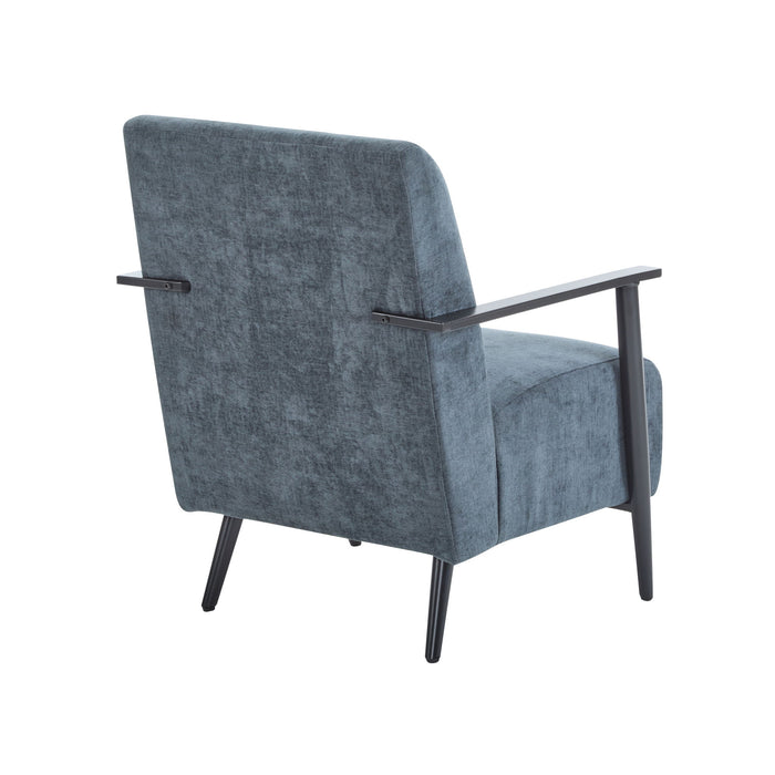 Modern Lounge Chair With Polyester Upholstery