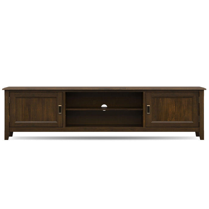 Burlington - Low TV Media Stand - Mahogany