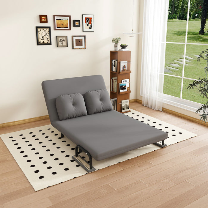 5 In 1 Convertible Sofa Bed For 2 With Adjustable Backrest