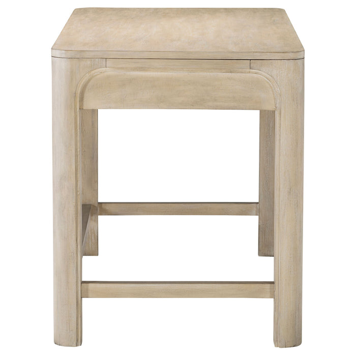 Flores - 2 Drawer Makeup Vanity Table - Mango Color