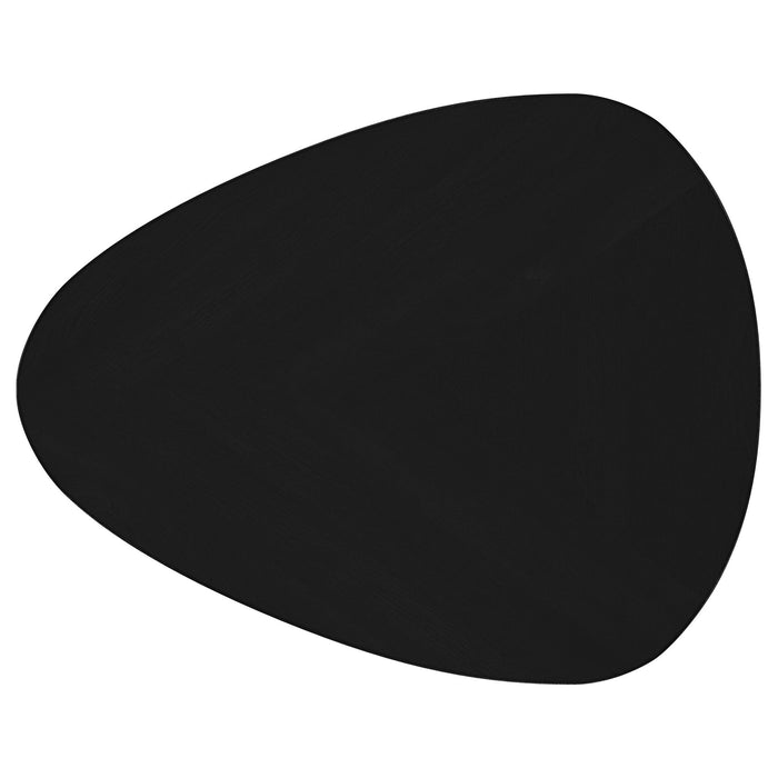 Xander - Triangular Table With Rounded Edges