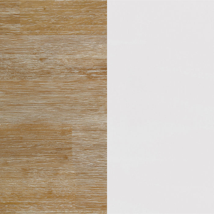 Evanston - Square Coffee Table With Shelf - White