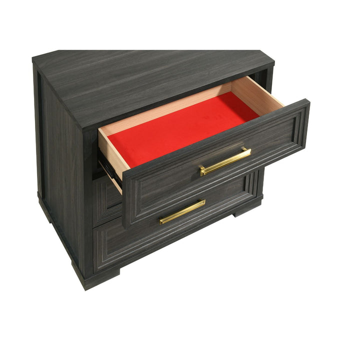 Colorado - Nightstand - Charcoal