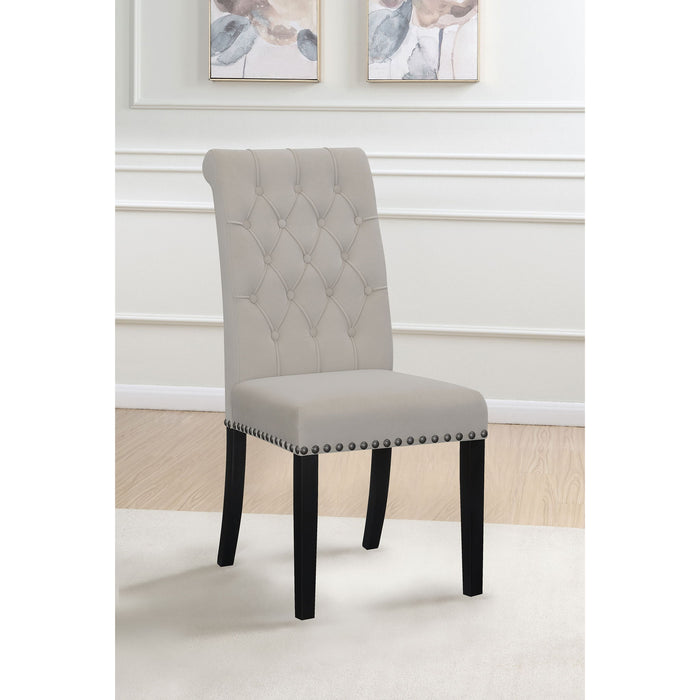 Tufted Side Chairs (Set of 2) - Gray