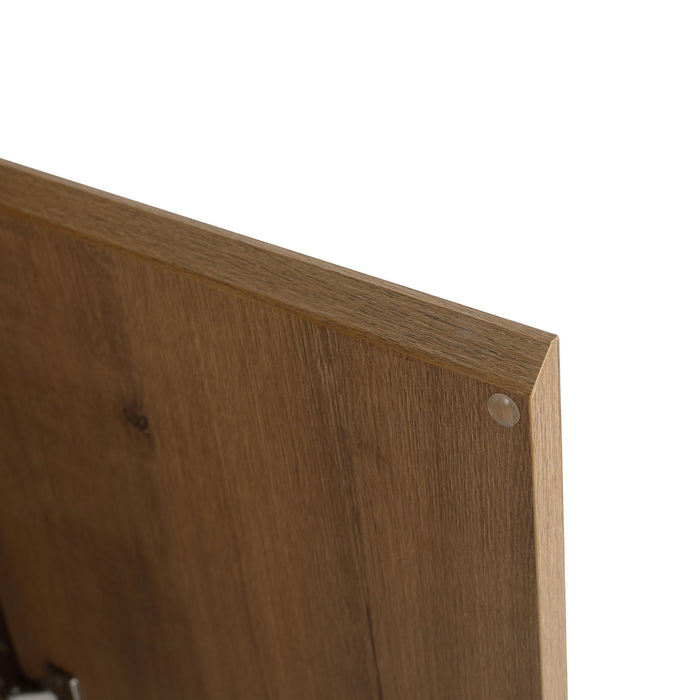 Wall Mounted Bathroom Vanity With Open Shelf, 29" Size (Vanity Only) - Imitative Oak