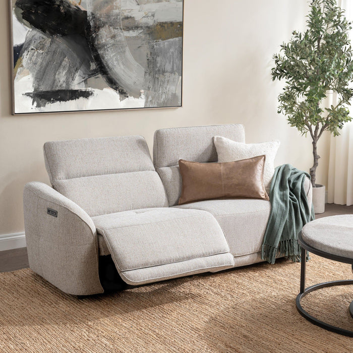 Ostend - Upholstered Power Recliner Sofa - Gray