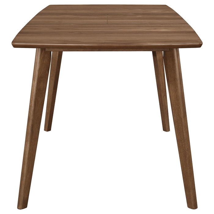 Shorna - 5 Piece Dining Set - Natural Walnut