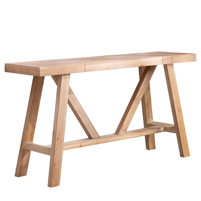 A-Frame Console Table - Natural
