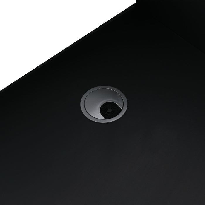 Contemporary Freestanding Bathroom Vanity With Adjustable Shelves