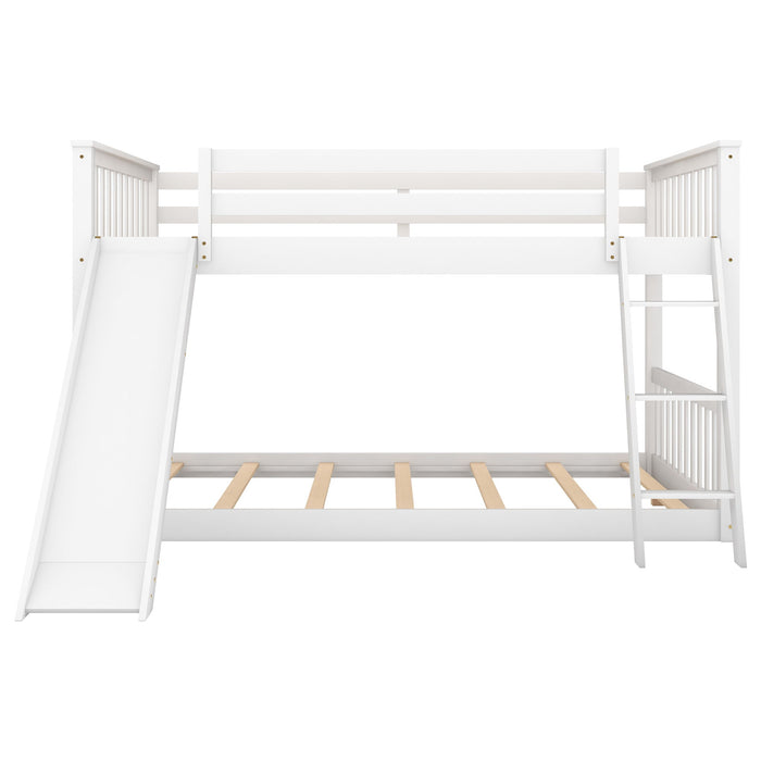 Bunk Bed & Convertible Slide And Ladder