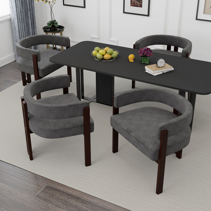 Modern Accent Teddy Upholstered Armchair