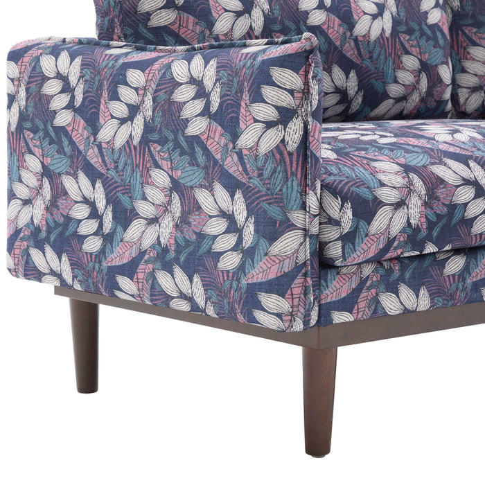 2 Seater Loveseat Sofa With Spacious Seating Area