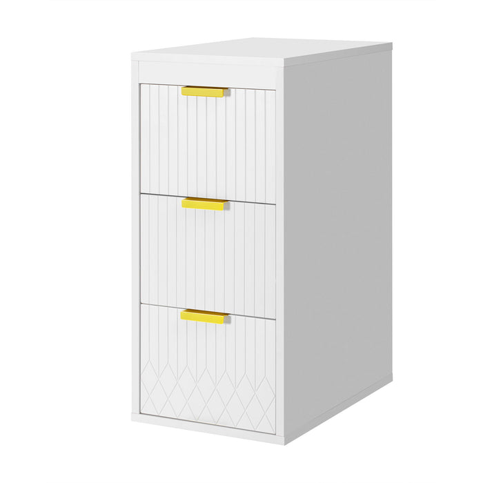 Wall Mounted Bathroom Cabinet With Side Cabinet Combo With Soft-Closing Doors And Drawers, Ceramic Sink