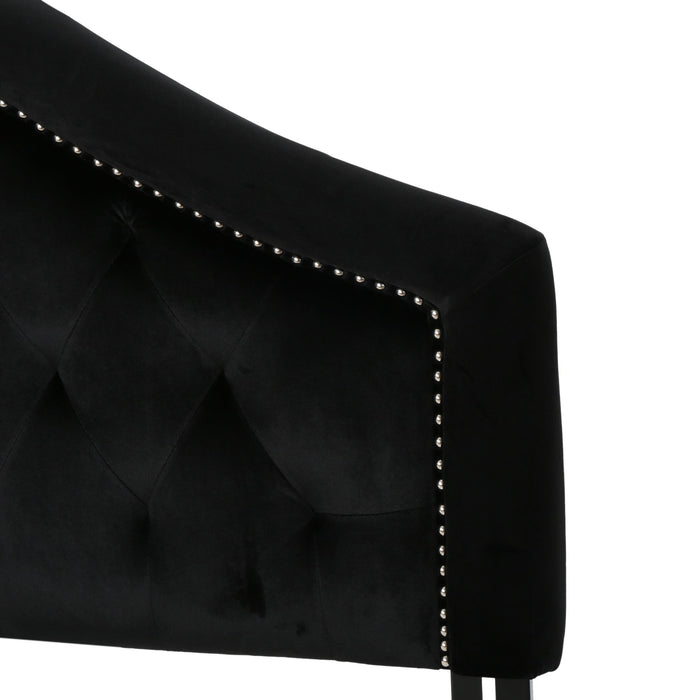 Kaarina - Contemporary Tufted Fabric Headboard