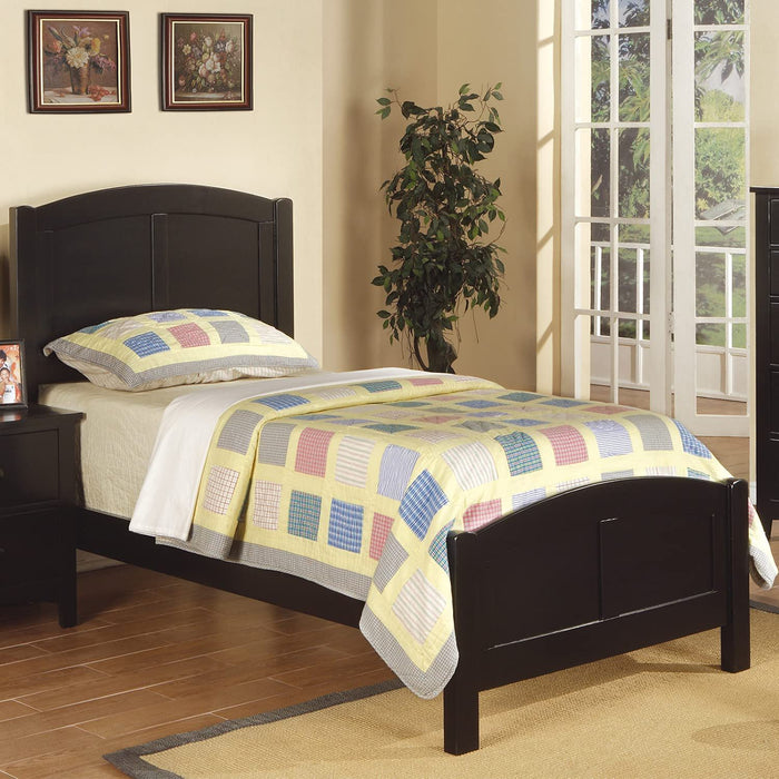 Carved Headboard Bed