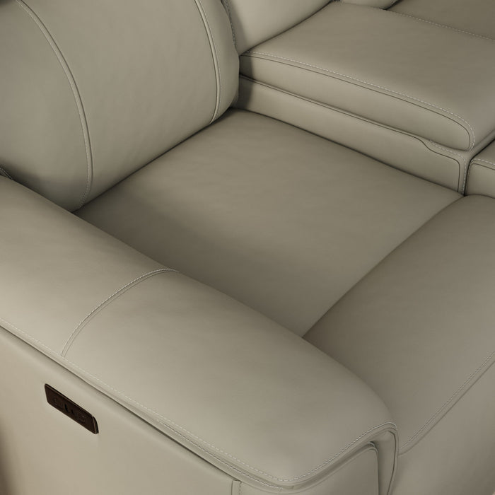 Oslo - Dual Power Reclining Loveseat With Console