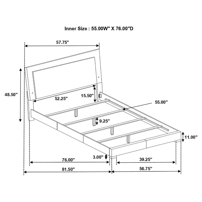Dulcey - Bedroom Set With LED