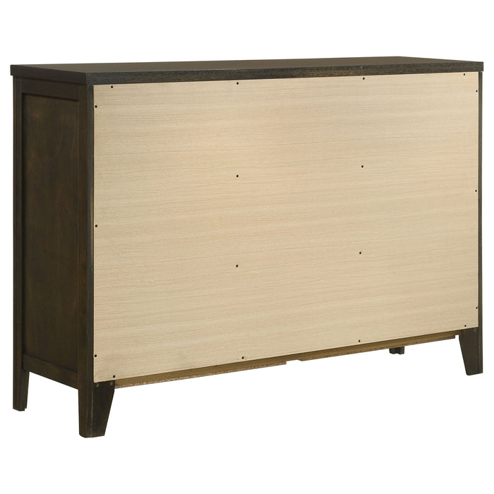 Clement - 6 Drawer Dresser Cabinet - Espresso