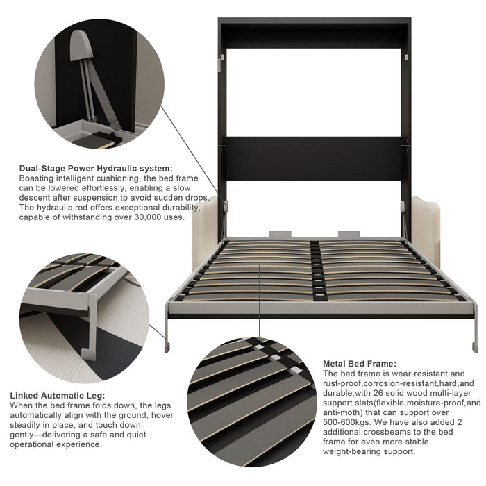 Murphy Bed, Wall Bed With Sofa