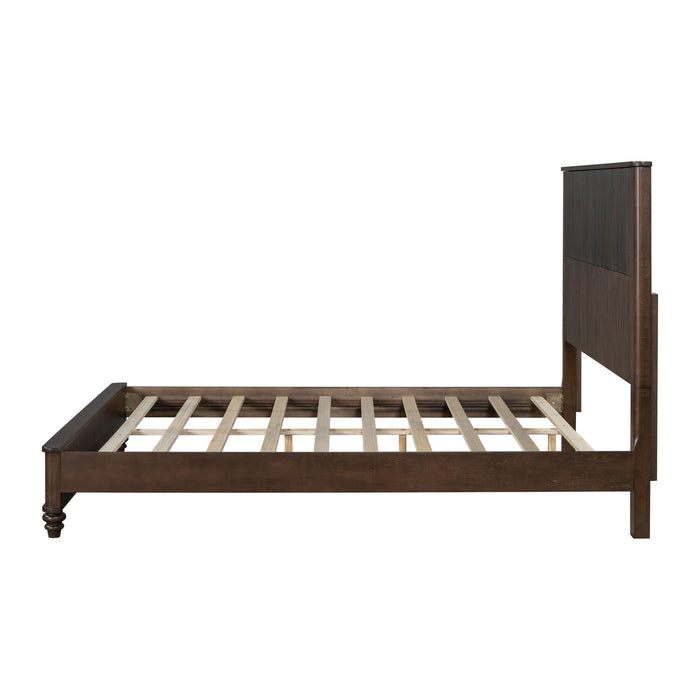 Platform Bed Frame & Tall Headboard