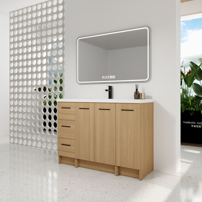 Floating Bathroom Vanity With Sink, Modular Cabinet