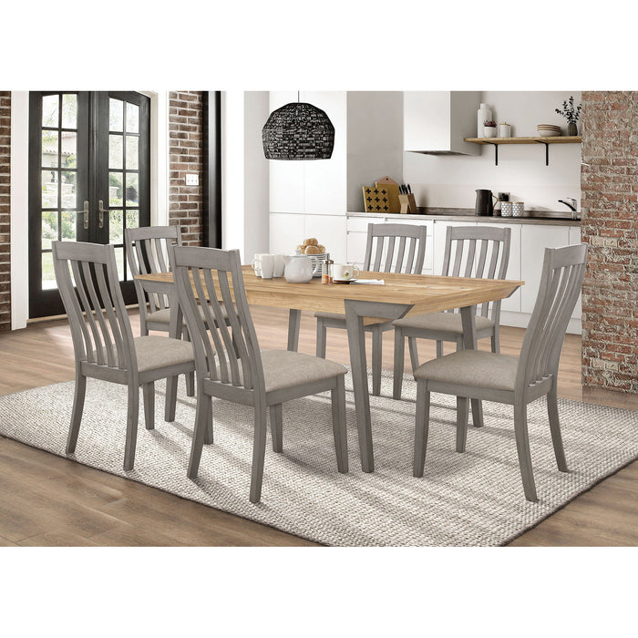 Kalina - Rectangle Dining Table - Natural / Gray